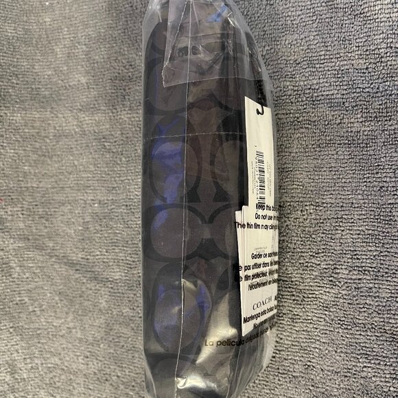 Coach Signature Mini Umbrella - Graphite - Picture 2 of 3